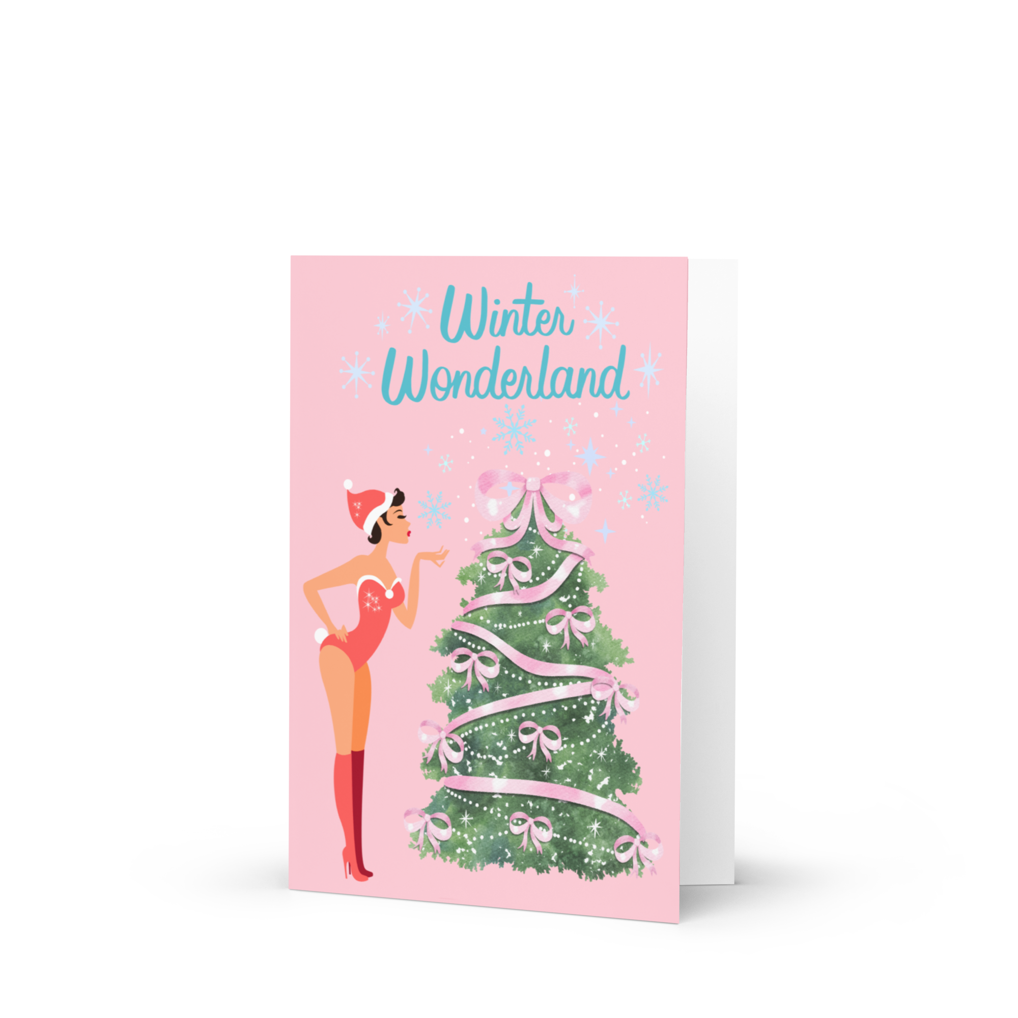 Winter Wonderland Christmas Greeting Card - 5 x 7 with Envelope