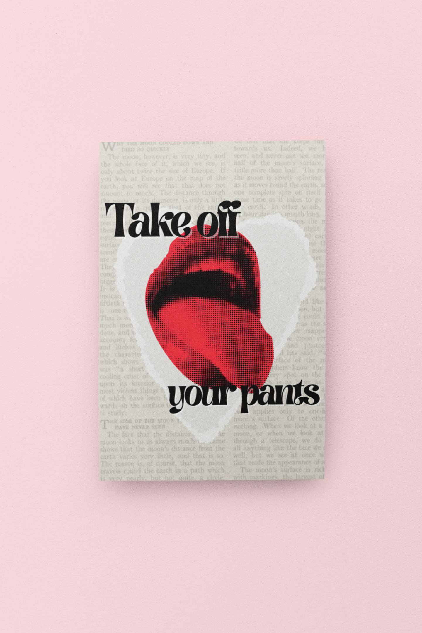 Pants - Spicy Valentine's Day Card - 5 x 7 with Envelope