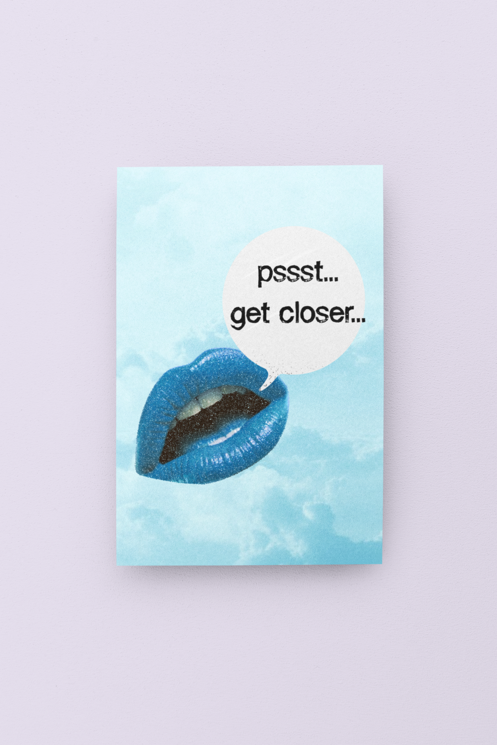 Secret Valentine's Day Card - 5 x 7 with Envelope