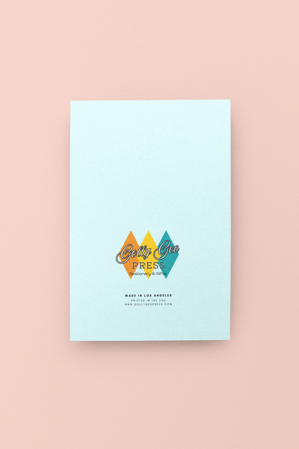 A Kiss Blank Note Card - 5 x 7 with Envelope