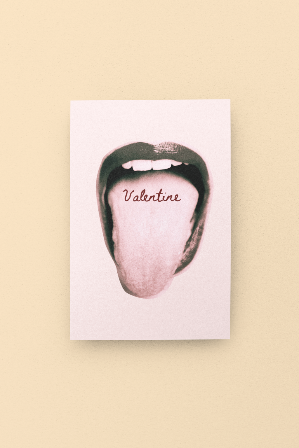 Eat - Spicy Valentine's Day Card - 5 x 7 with Envelope