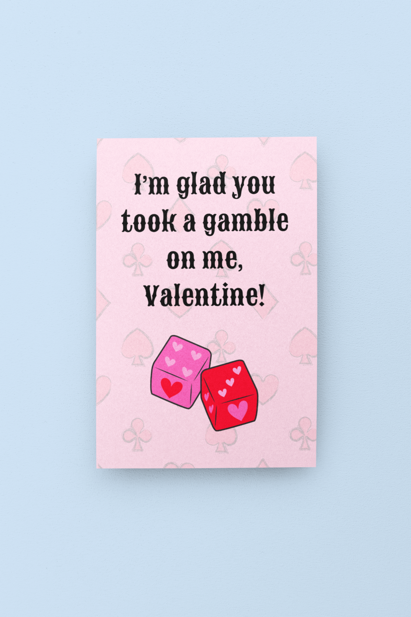 All Aces Valentine's Day Card - 5 x 7 with Envelope