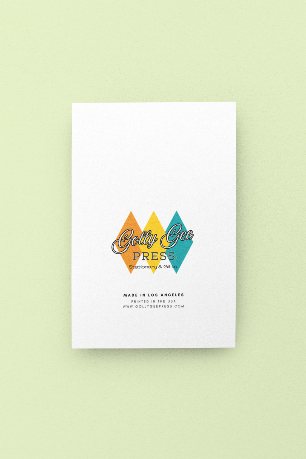 Time is Ticking Blank Note Card - 5 x 7 with Envelope