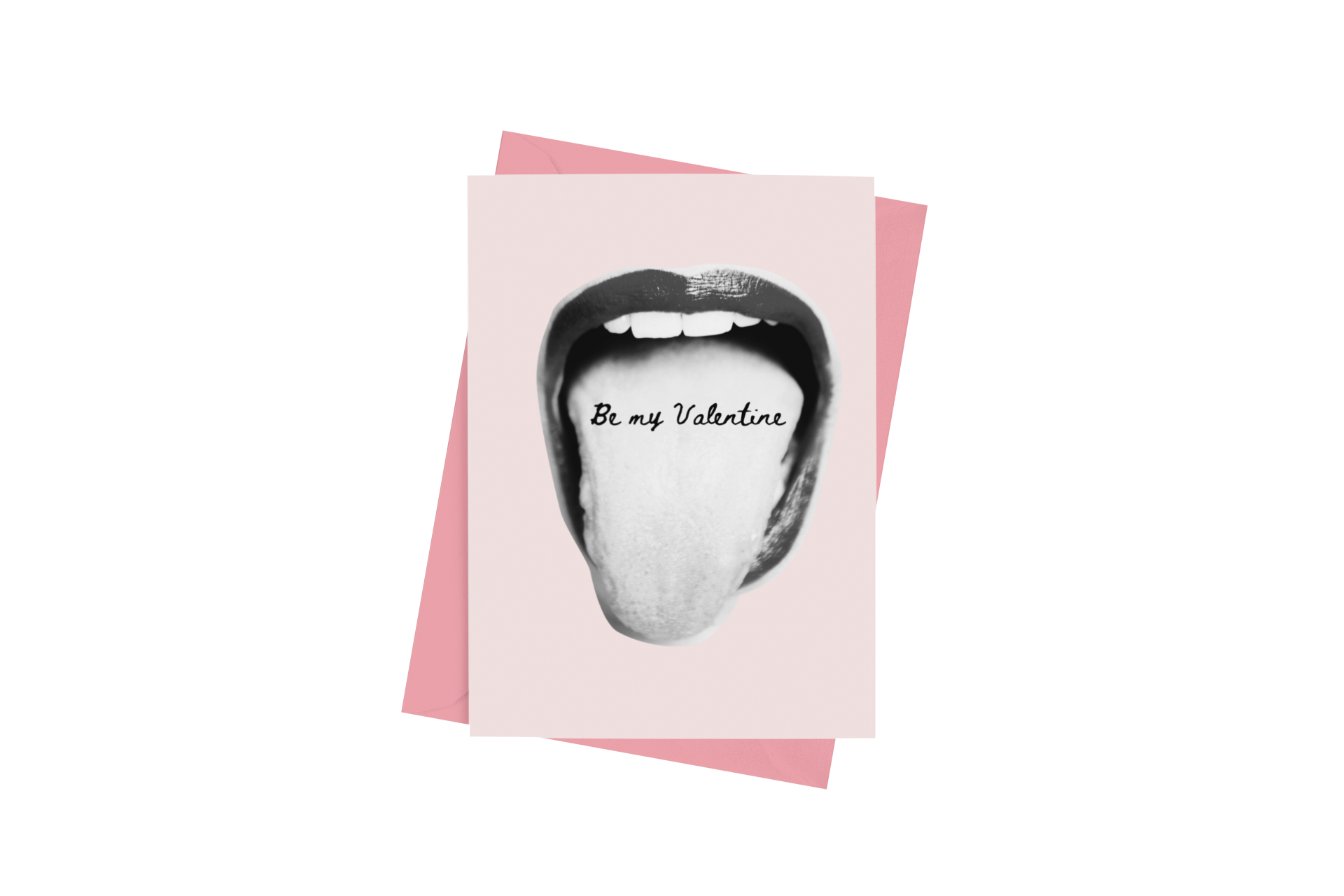 Simple Words Valentine's Day Card - 5 x 7 with Envelope