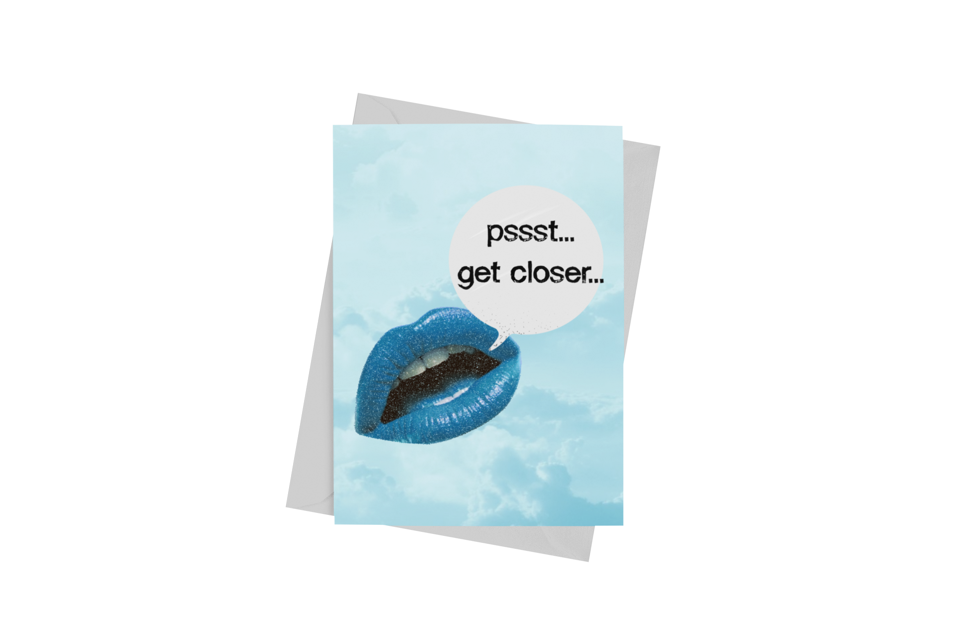 Secret Valentine's Day Card - 5 x 7 with Envelope