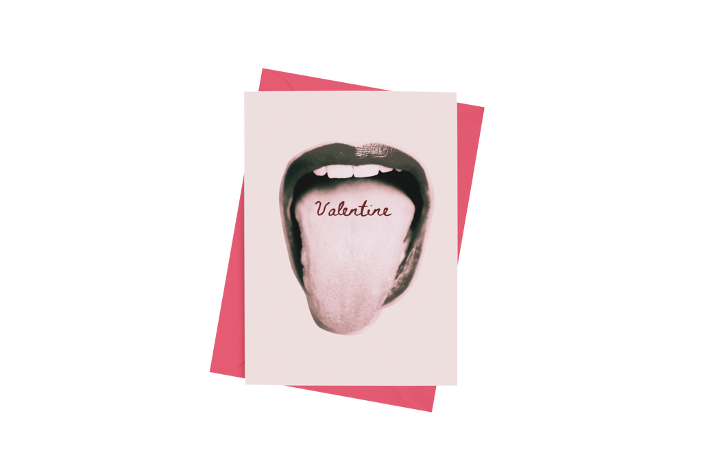 Eat - Spicy Valentine's Day Card - 5 x 7 with Envelope