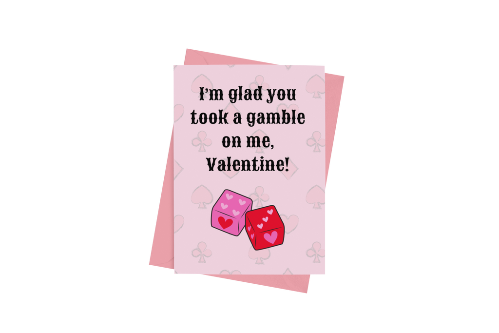 All Aces Valentine's Day Card - 5 x 7 with Envelope