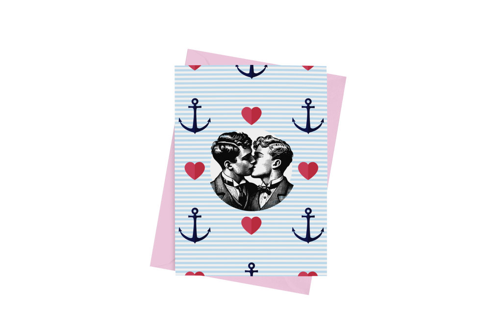The Sailors Valentine's Day Card - 5 x 7 with Envelope