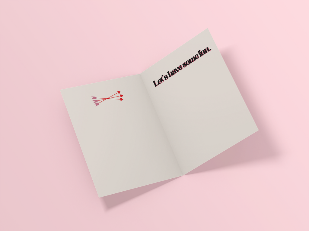 Pants - Spicy Valentine's Day Card - 5 x 7 with Envelope